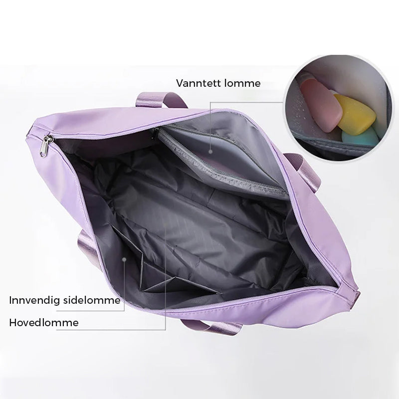 High-capacity Double-layer Wet Separation Travelling Bag FREE Shipping