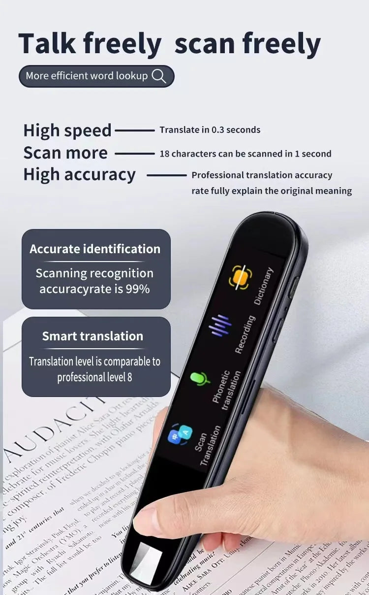 112 Language Translation Scanning Reading Pen (Free Shipping）