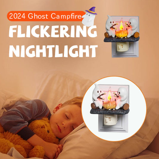 2024 Ghost Campfire Flickering Nightlight FREE Shipping