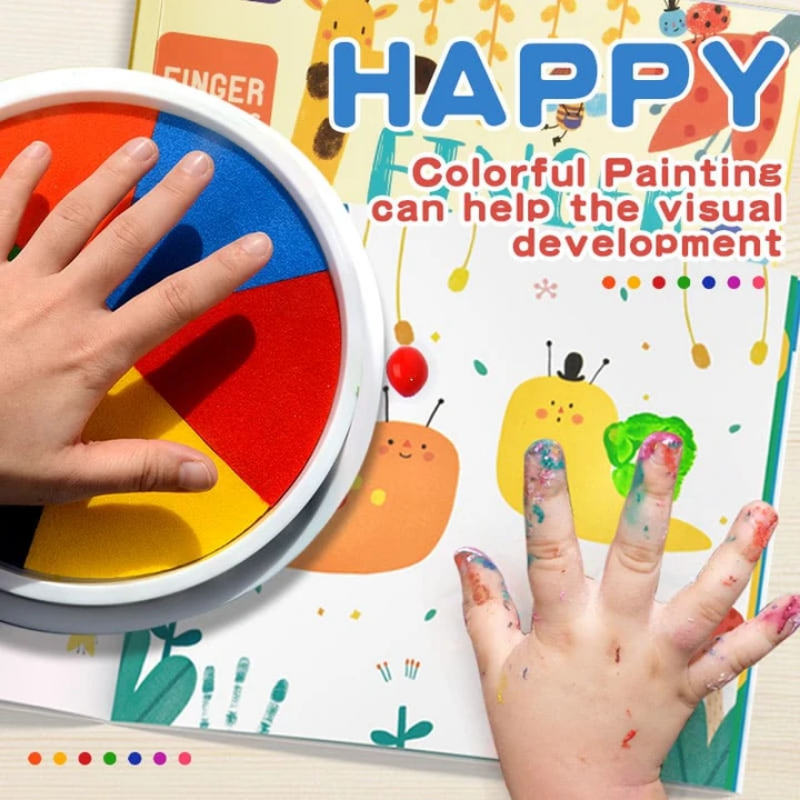 FUNNY FINGER PAINTING KIT