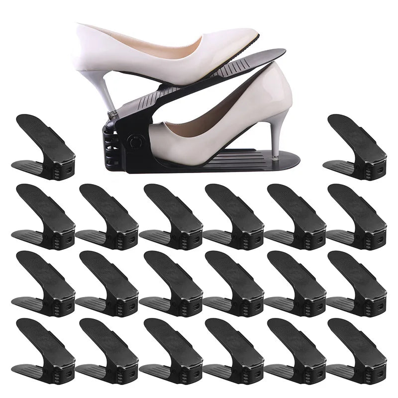 Double Layer Free Standing Shoe Rack FREE Shipping