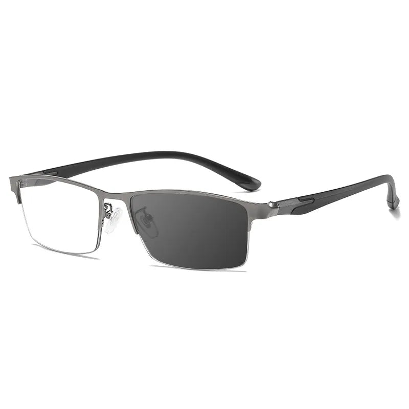 SPORTS OUTDOOR ALUMINUM MAGNESIUM ULTRA-LIGHT COLOR-CHANGING MULTI-FOCAL READING GLASSES FREE Shipping