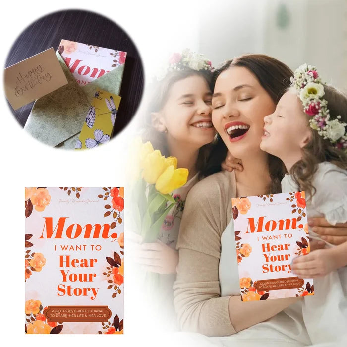 Mom, I Want To Hear Your Story - The Gift Your Mom Will Love FREE Shipping