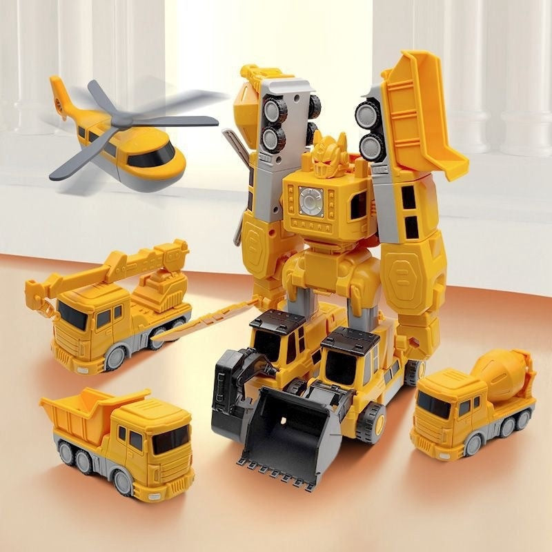 Magnetic Transform Engineering Car Assembled Toys FREE Shipping