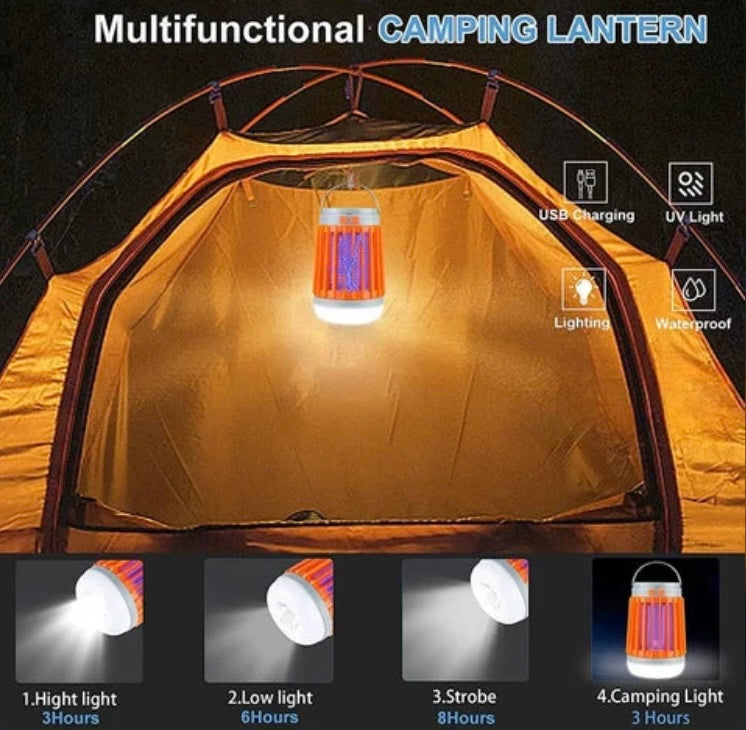 Multifunctional Solar Camping Mosquito Killer Lamp FREE Shipping