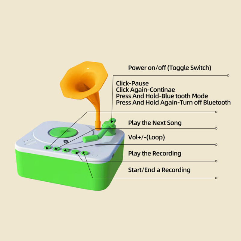 Children's early education phonograph story machine FREE Shipping