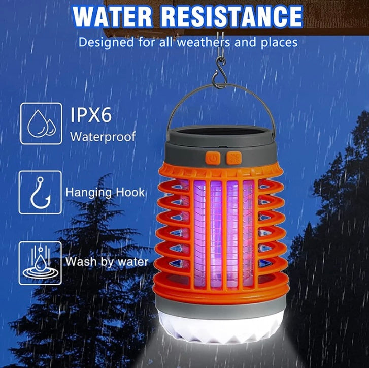 Multifunctional Solar Camping Mosquito Killer Lamp FREE Shipping