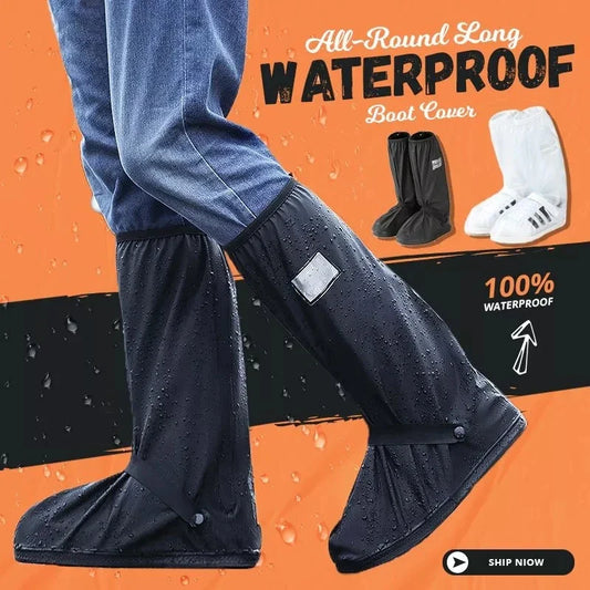 Suitable for wide feet All-Round Long Waterproof Boot Cover