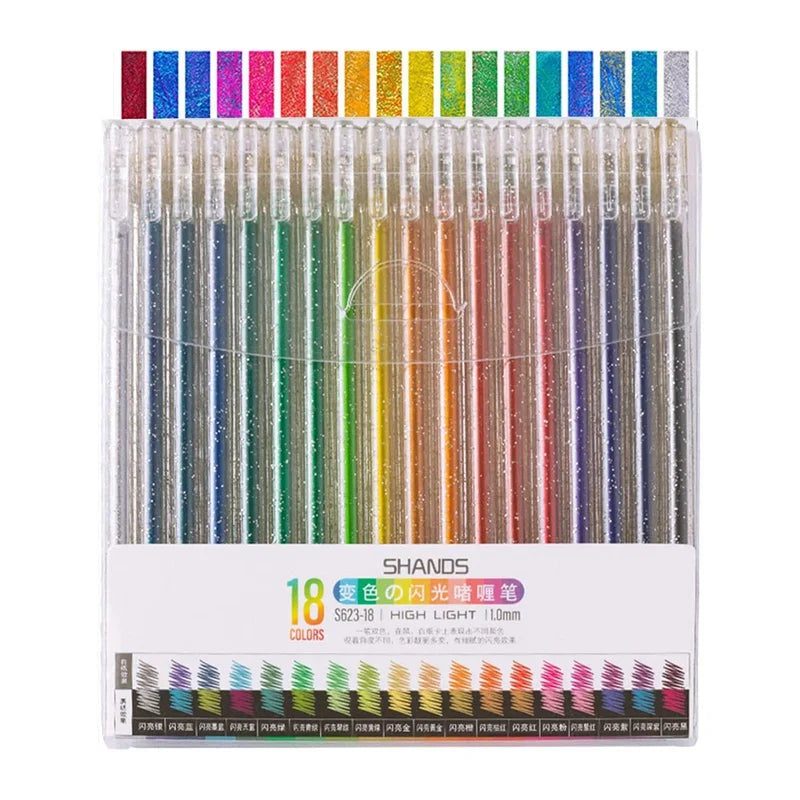 Glitter Gel Pen Set FREE Shipping