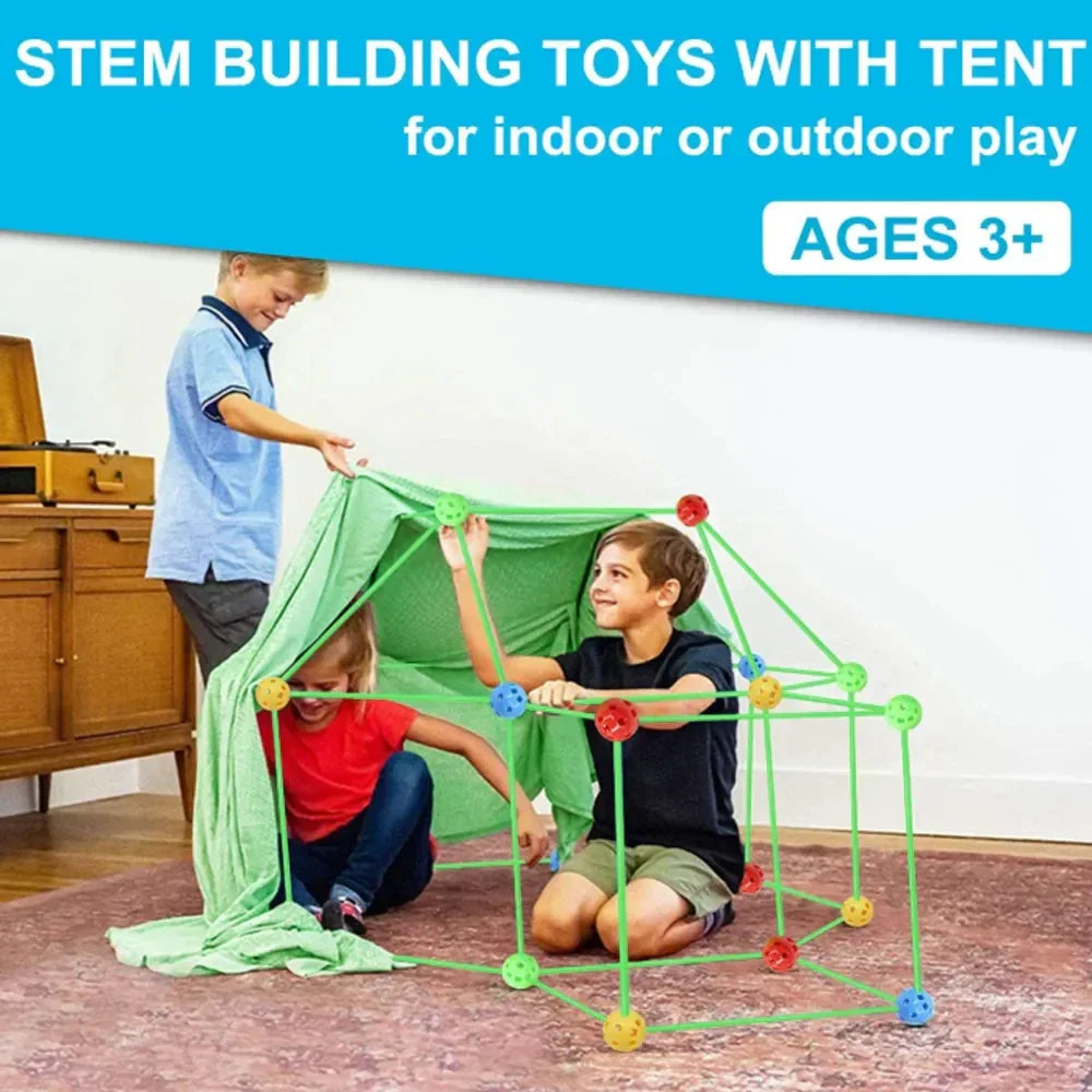 FunHub Forts(Kid's DIY Building Kit)