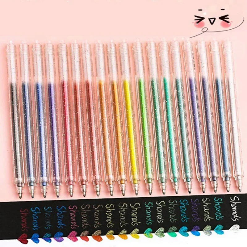 Glitter Gel Pen Set FREE Shipping