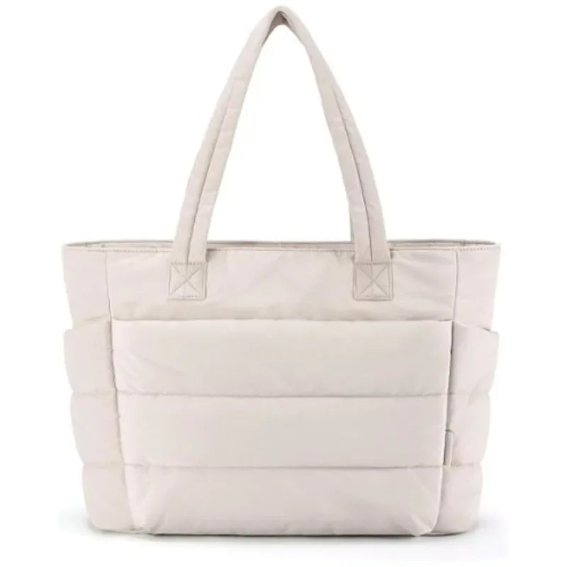 Lightweight Puffy Tote Bag