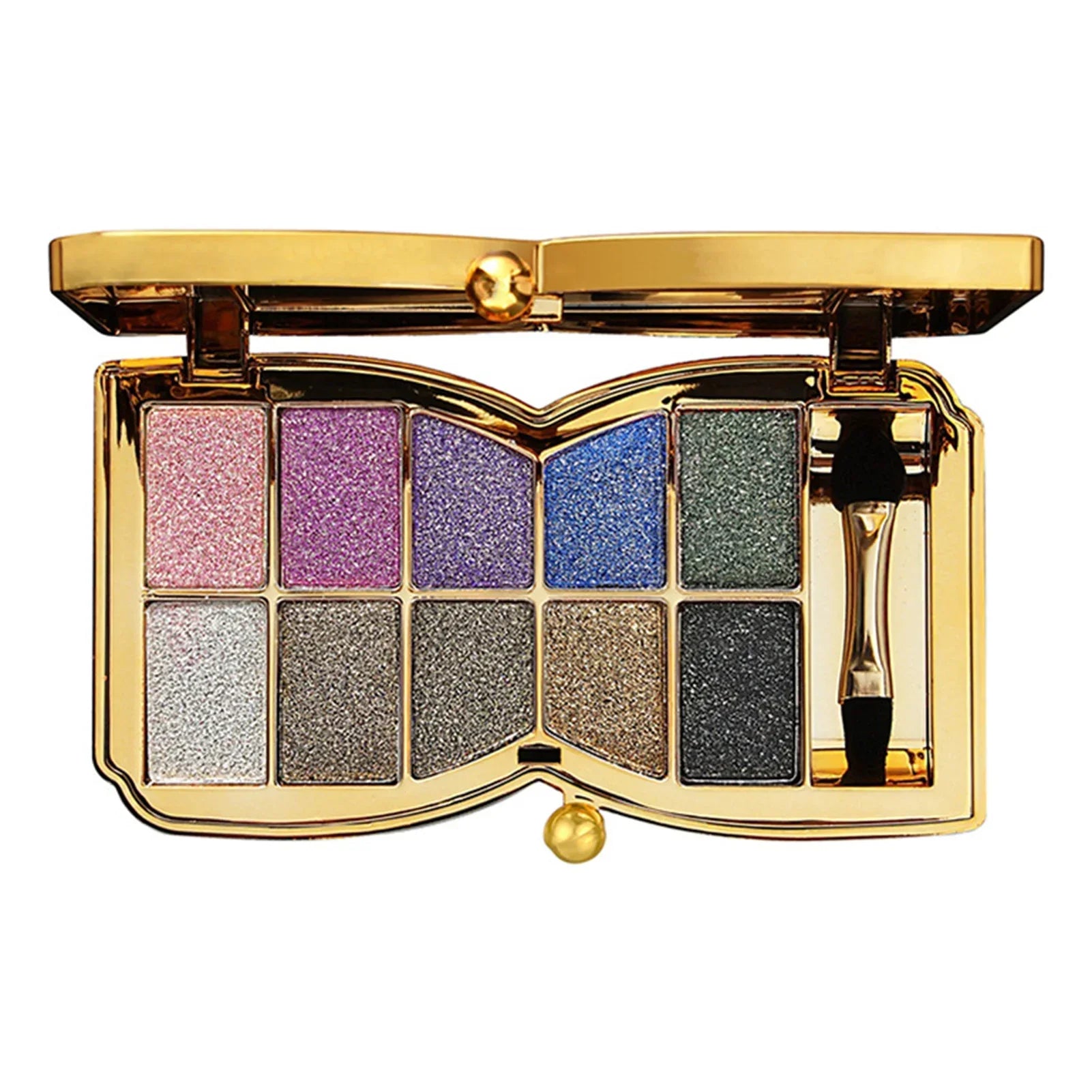 10 Colors Glitter Eyeshadow Palette