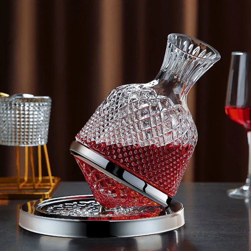 360° Rotating Wine Decanter