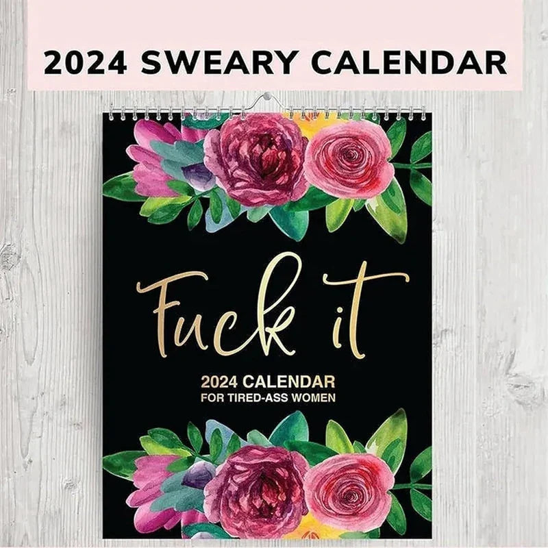 2025 Calendar for Tired-Ass Women FREE Shipping