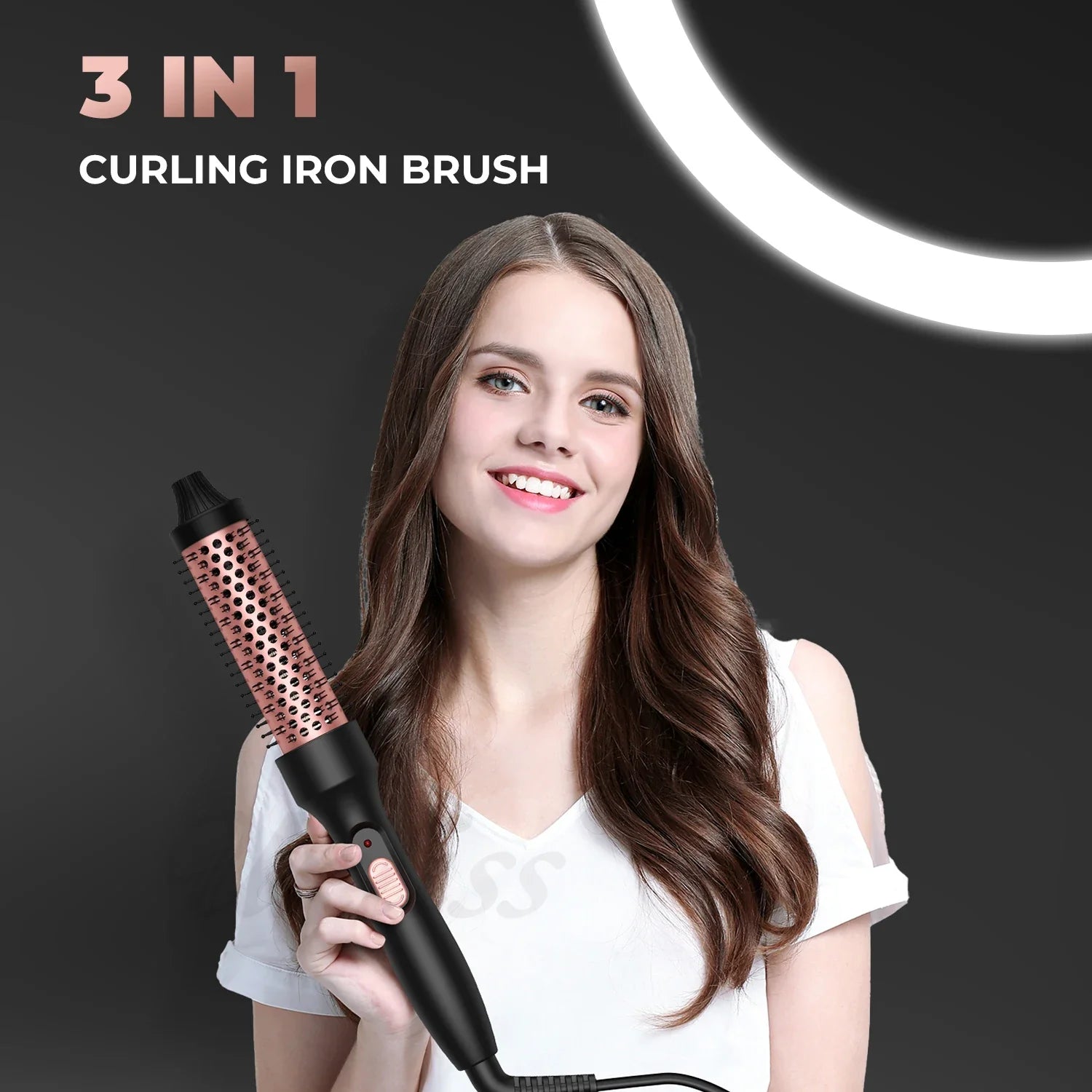 Negative Ion Single Thermal brush FREE Shipping