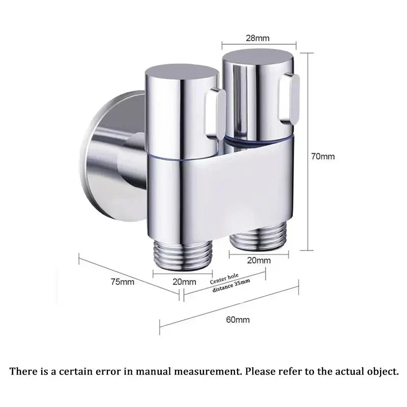 1-in-2-out dual control valve