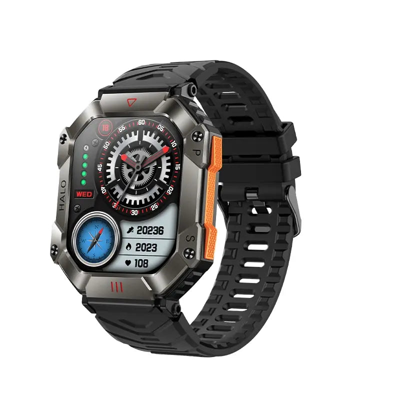 Outdoor Camping Multi-functional Waterproof Anti-fall Smart Watch