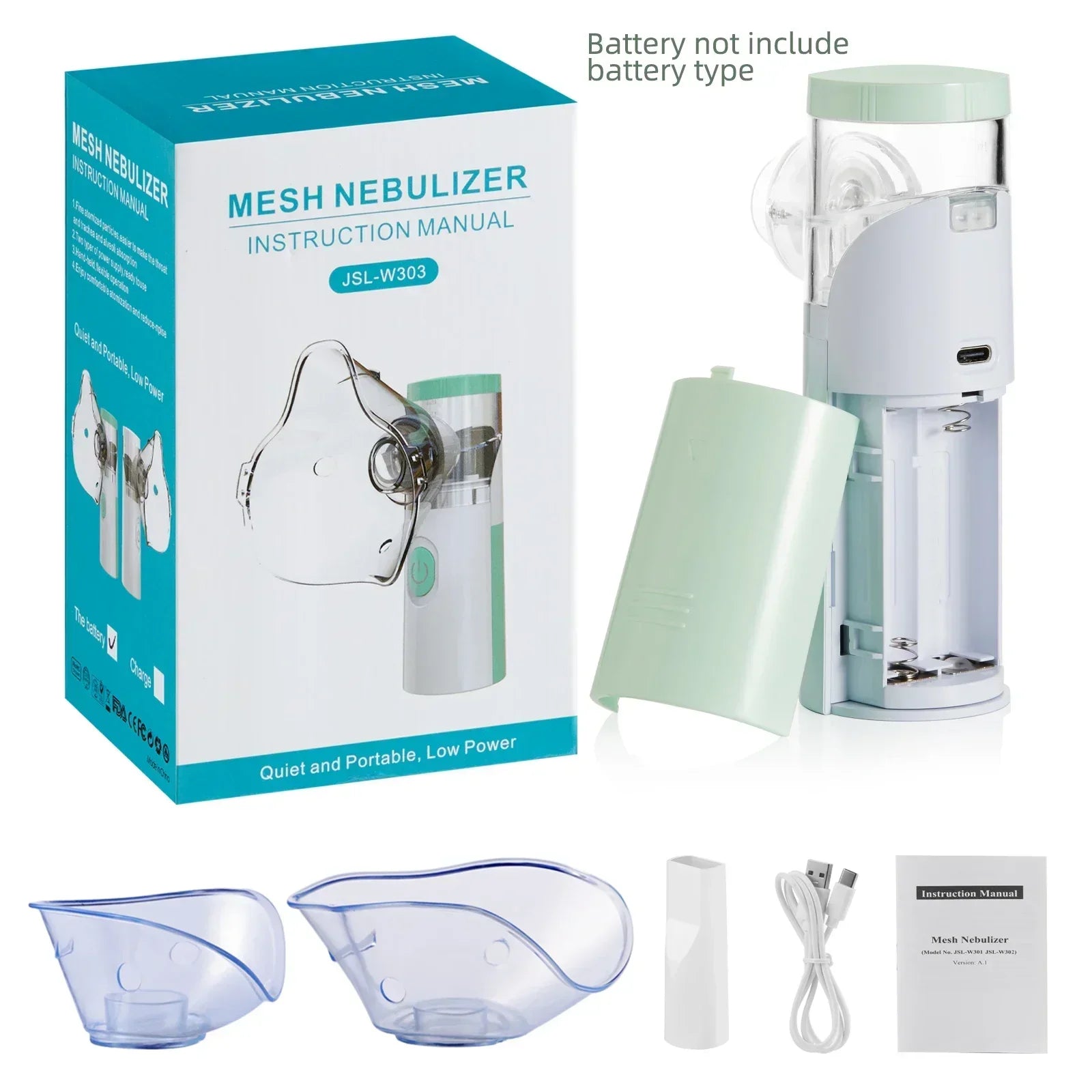 Nainley Portable Nebulizer - Congestion Eliminator FREE Shipping