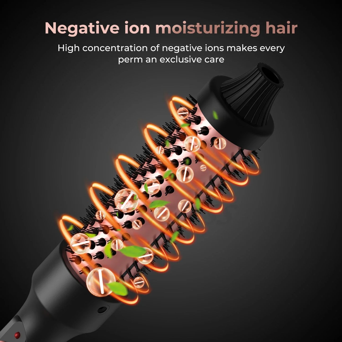 Negative Ion Single Thermal brush FREE Shipping