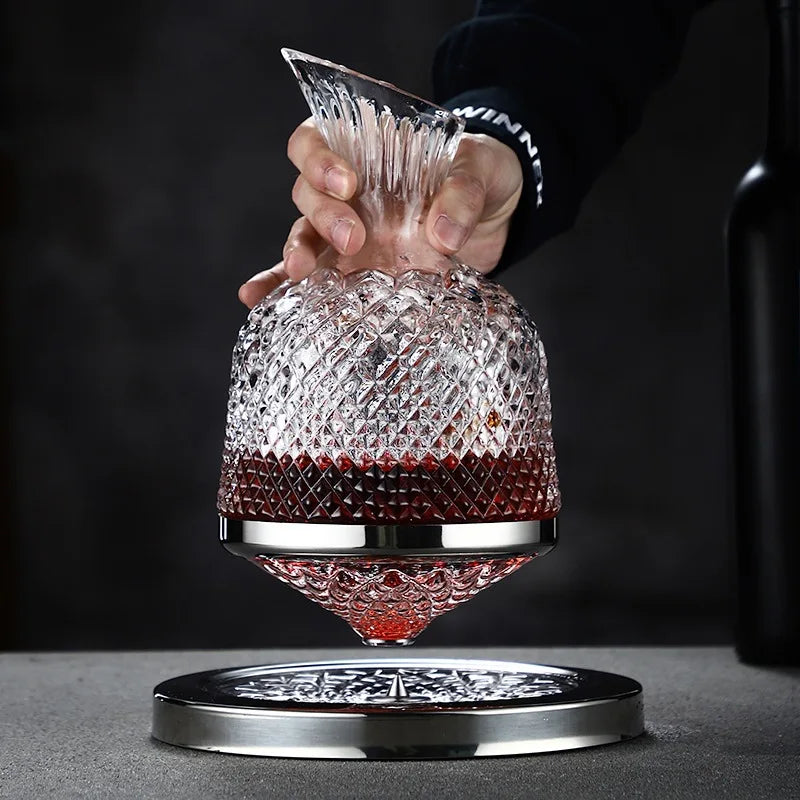 360° Rotating Wine Decanter