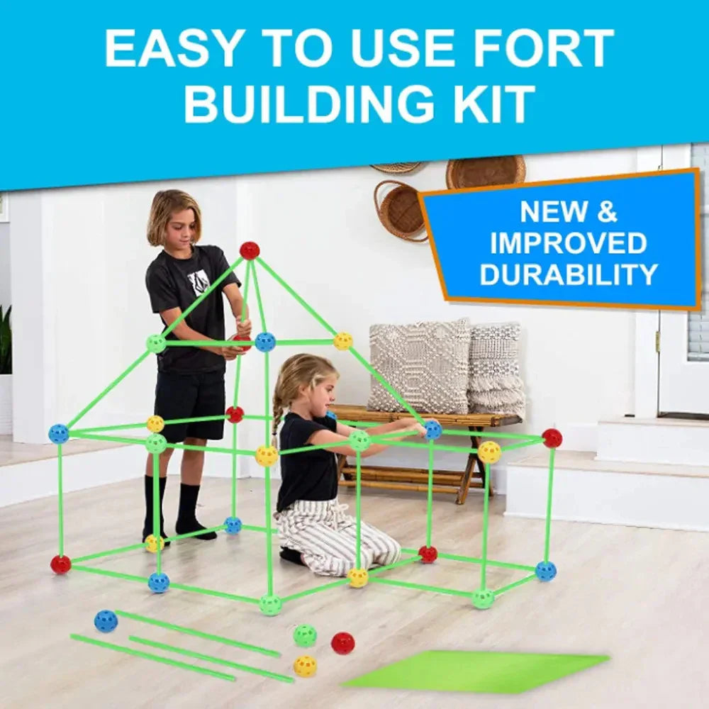 FunHub Forts(Kid's DIY Building Kit)