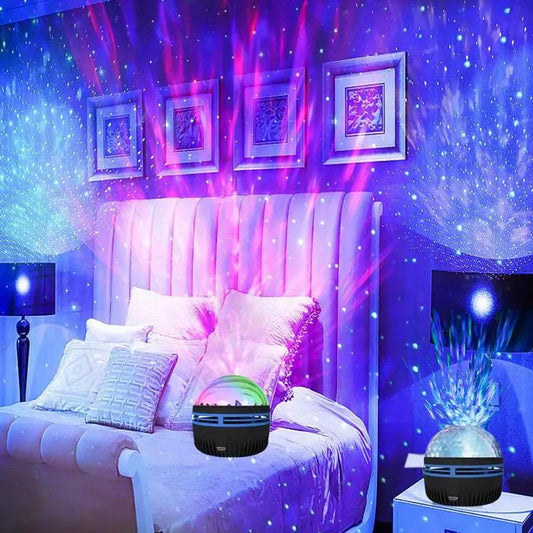 2 in 1 Northern Lights and Ocean Wave Projector