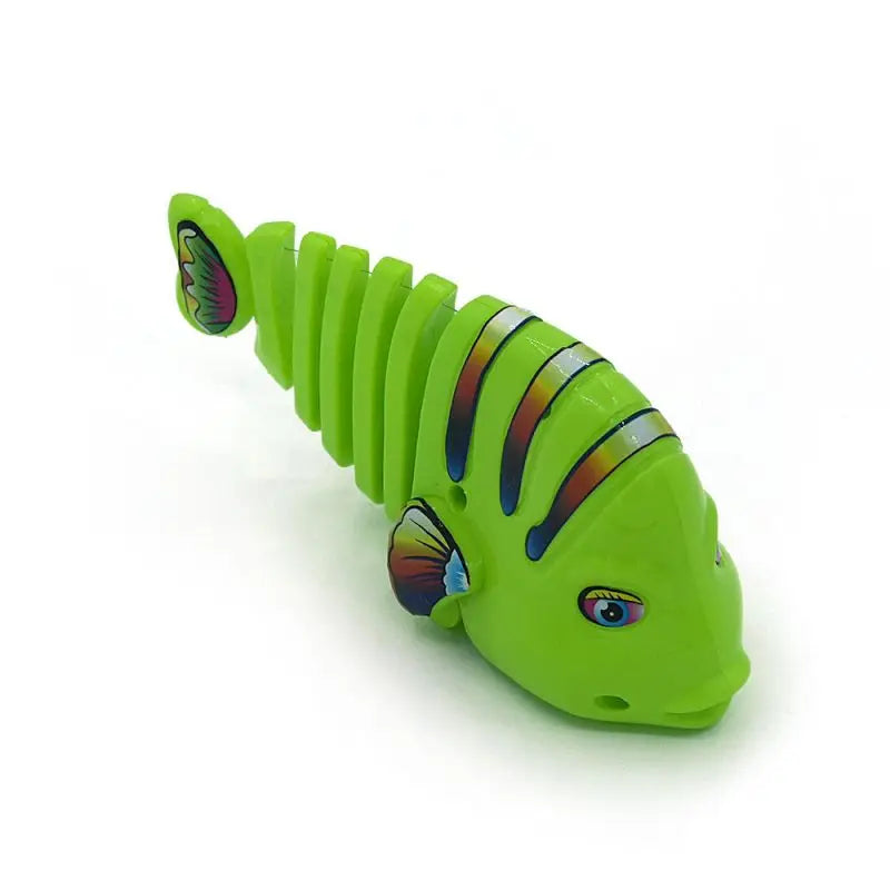 Plastic Wind-Up Wiggle Fish Toys