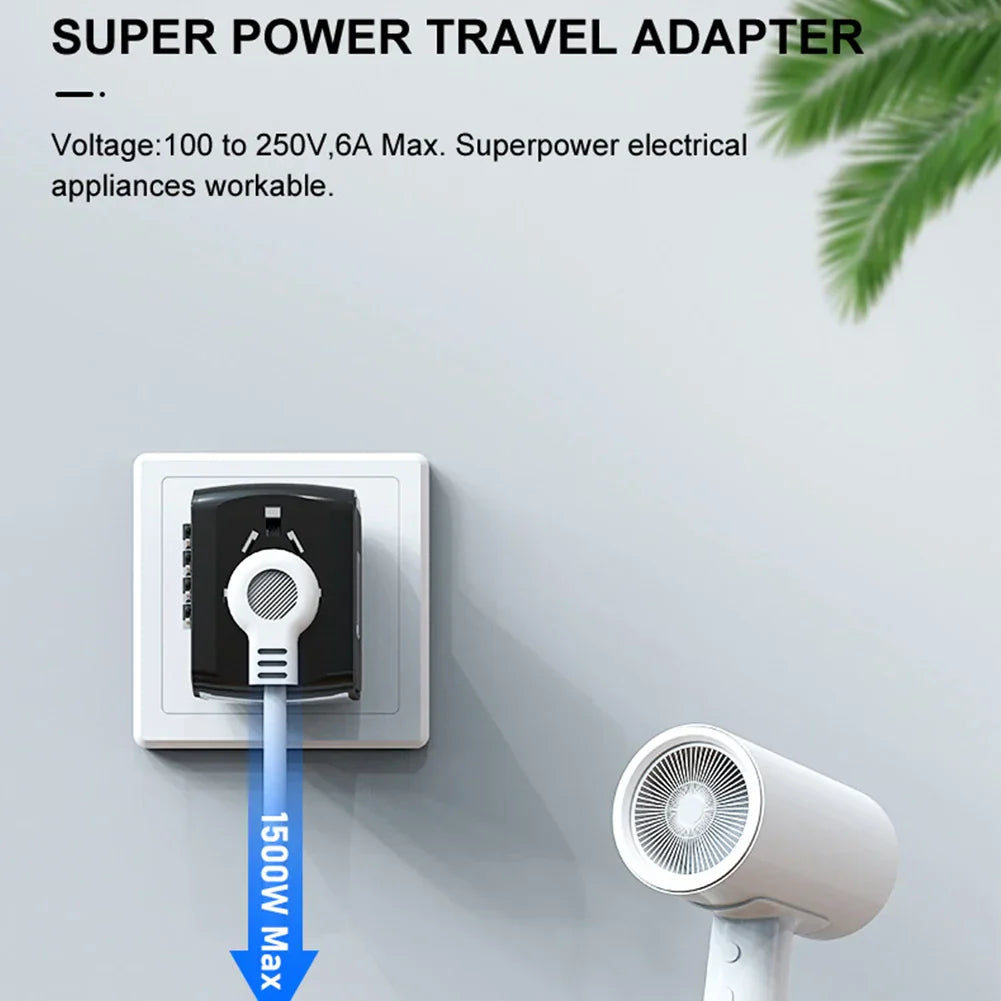 Multifunctional Travel Charger Converter