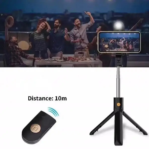 New 6 in 1 Bluetooth Selfie Stick FREE Shipping