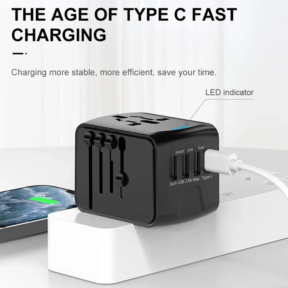 Multifunctional Travel Charger Converter