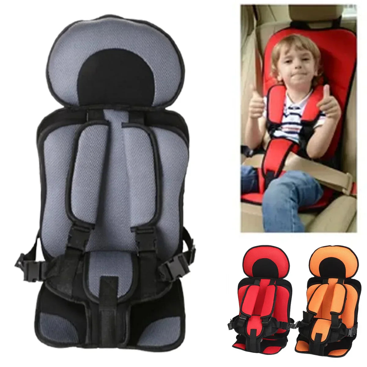 Auto Child Safety Seat Simple Car Portable Seat Belt