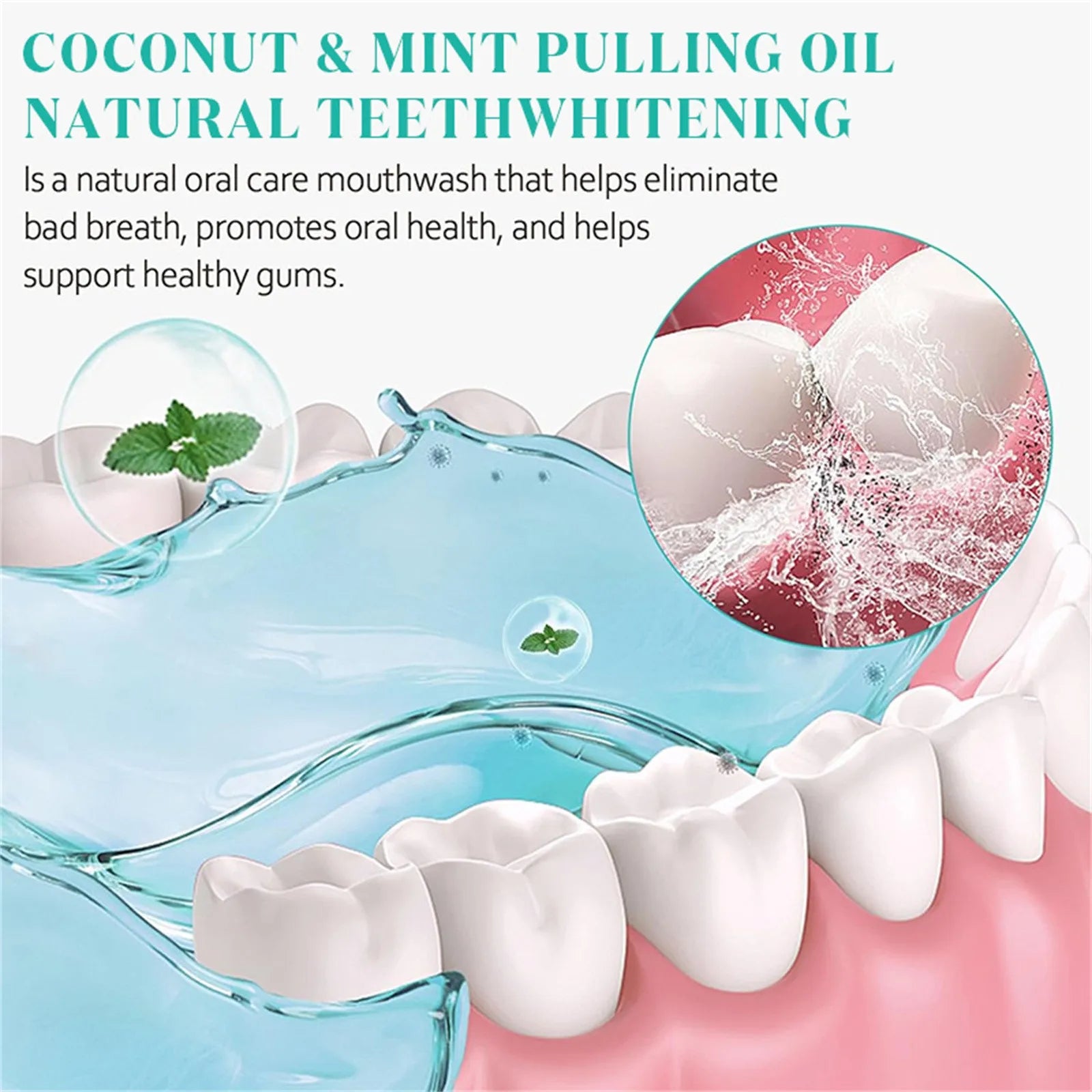 Whitening pulling oil