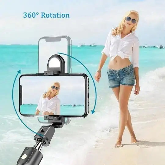 New 6 in 1 Bluetooth Selfie Stick FREE Shipping