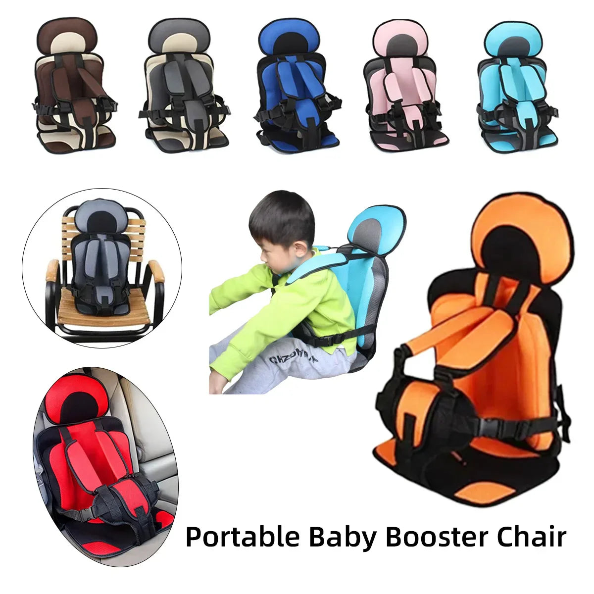 Auto Child Safety Seat Simple Car Portable Seat Belt