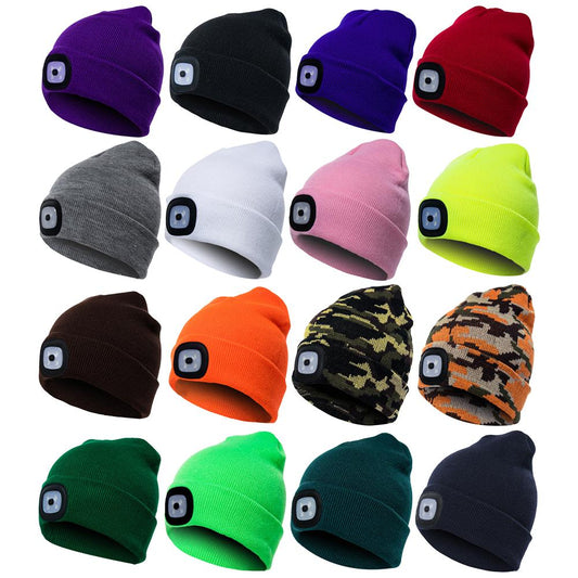 Led Knitted Beanie Hat