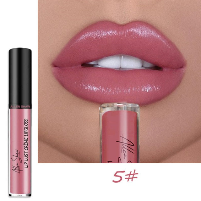 12 Color Cream Texture Lipstick Waterproof