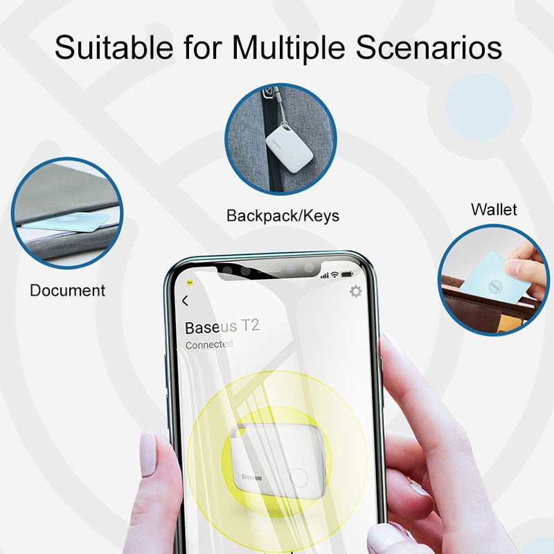 Acetag Smart Anti-lost Alarm Bluetooth Tracker for Key, Wallet, etc.