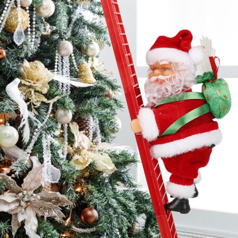 Electric Climbing Santa