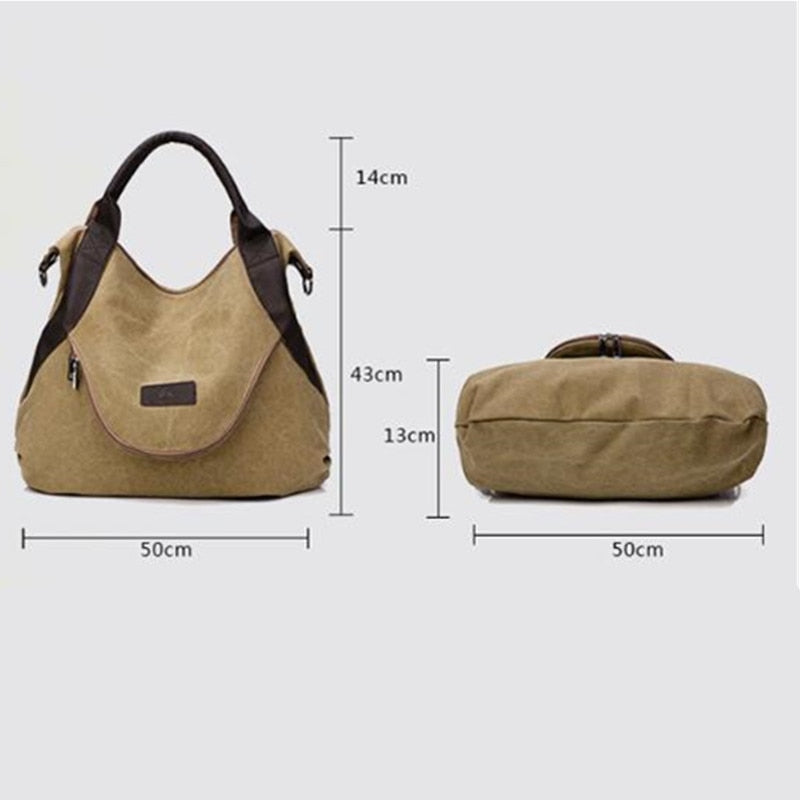 The Outback Canvas Messenger Bag