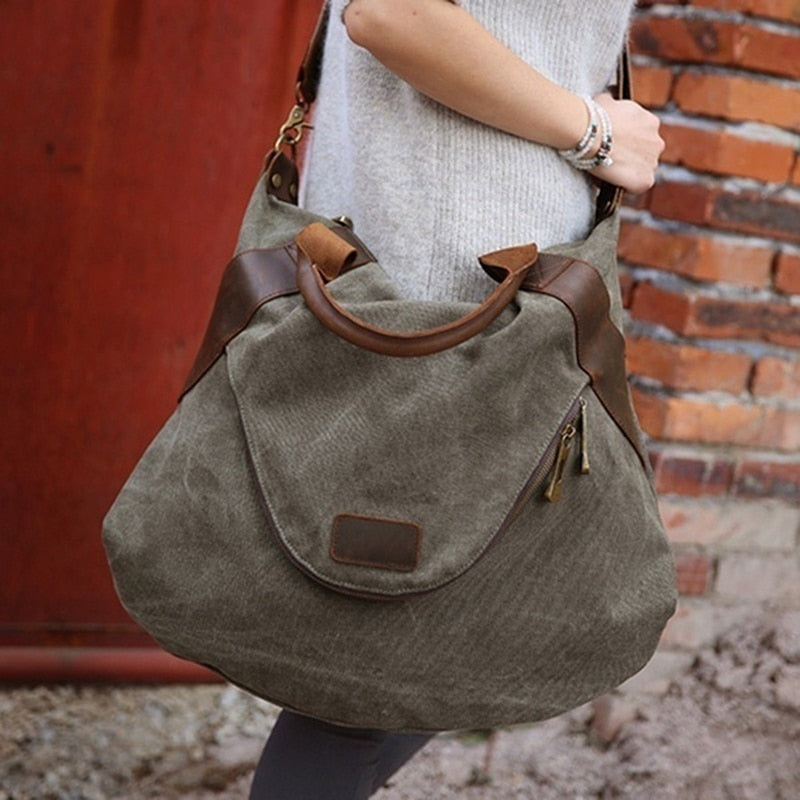 The Outback Canvas Messenger Bag