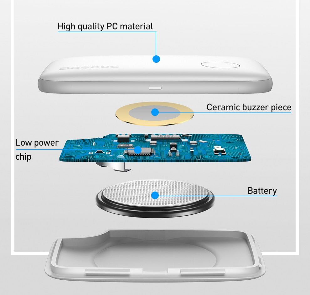 Acetag Smart Anti-lost Alarm Bluetooth Tracker for Key, Wallet, etc.