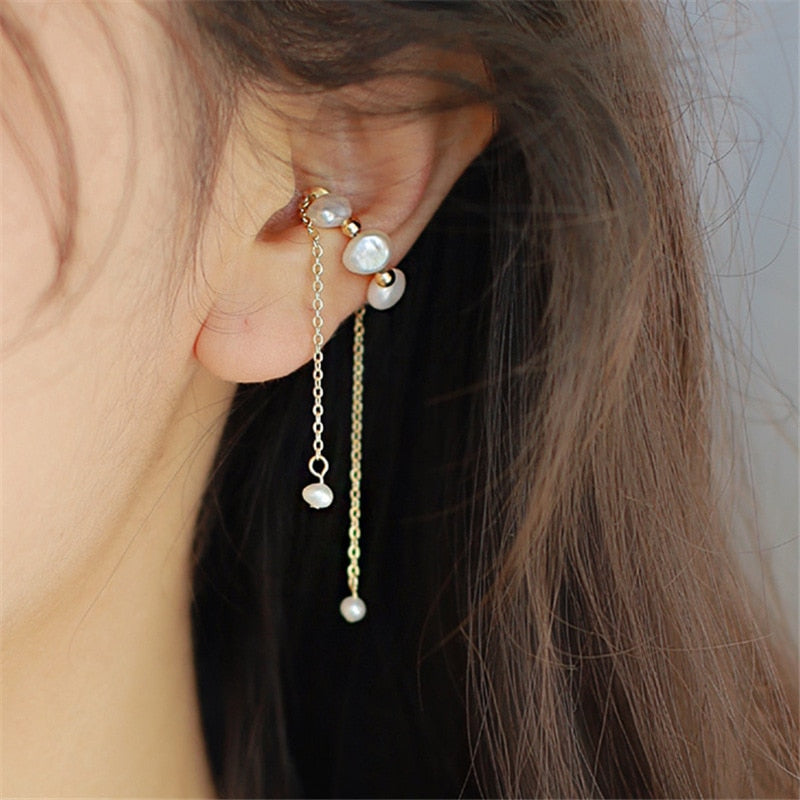 Magnetic Pearl Ear Clip