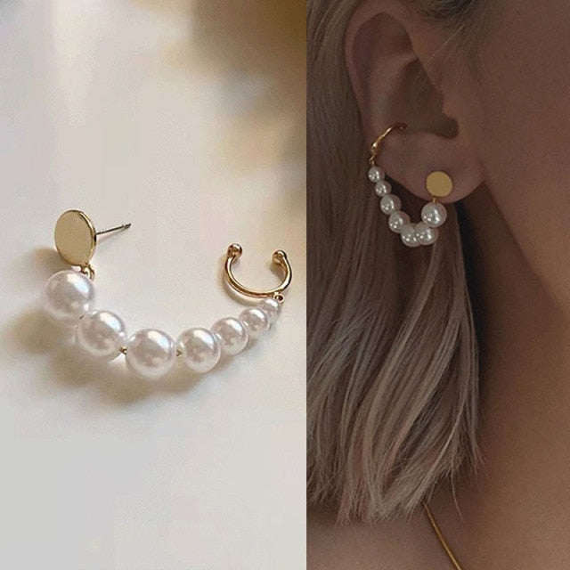 Magnetic Pearl Ear Clip