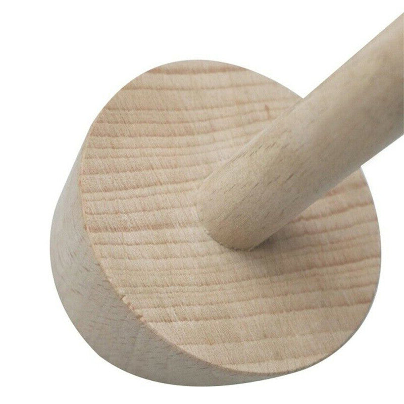 Versatile Wooden Pastry Tamper