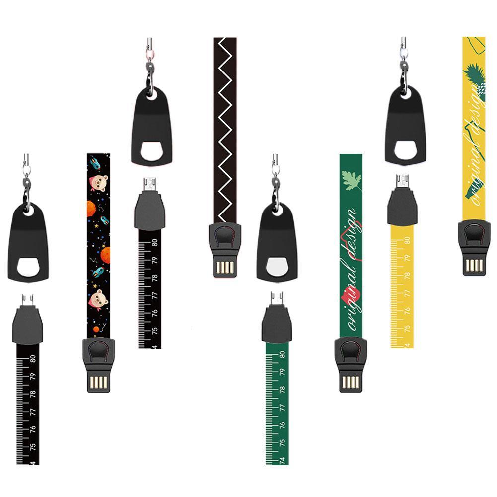 3-in-1 Multi-function Data Cable Lanyard