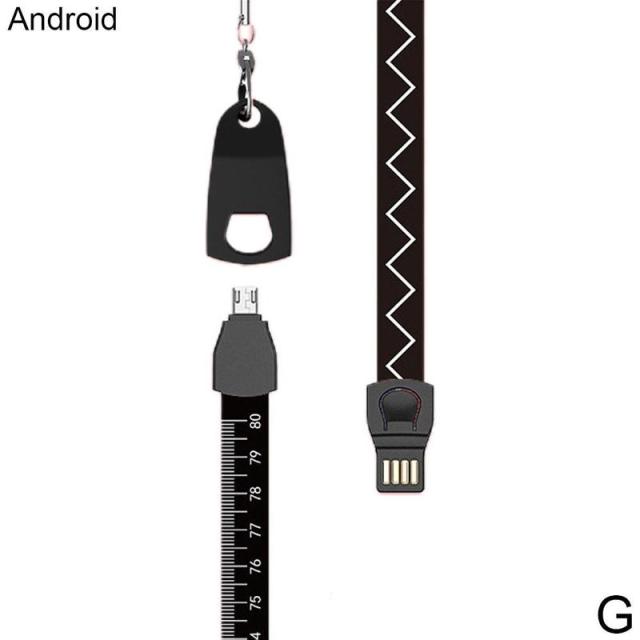 3-in-1 Multi-function Data Cable Lanyard