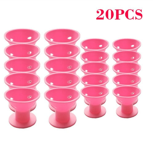 Silicone Hair Curlers (10/20/30 PCS)