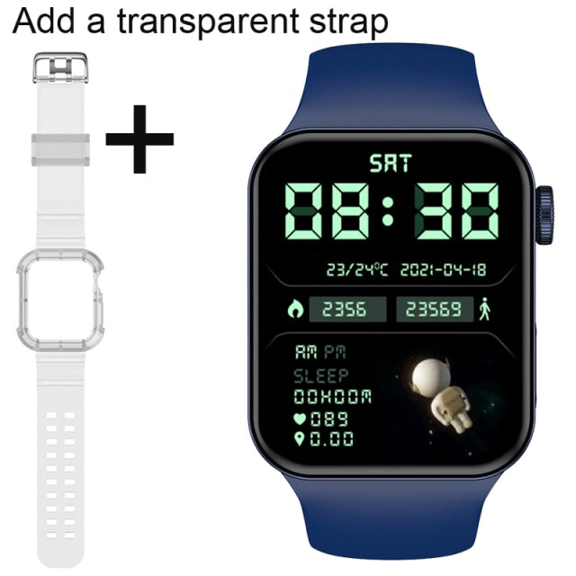 2021 Explosive Multi-Function Waterproof Smart Watch-Payment for Exercise Heart Rate Bluetooth Phone Function