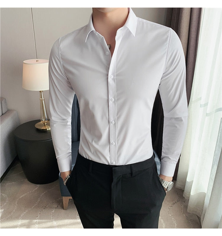 Men's Classic Breathable Comfortable Wrinkle Resistant Shirt FREE Shipping